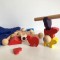 *Joc indemanare echilibru piese de lemn tip Crazy Tower, figurine animale