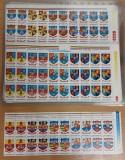 Romania - Lot blocuri steme municipii si judete (7 poze,cititi descrierea)