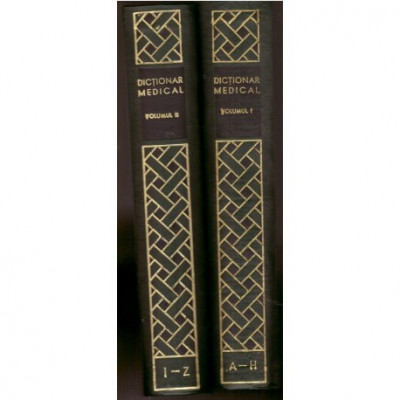 colectiv - Dictionar medical vol. I,II - 124009 foto