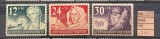 Guvernoratul General Polonia Seria Portrete Populare 1940 Serie Completa MNH -A1000