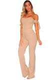 C605-15 Salopeta lunga si eleganta cu decolteu bardot, M/L