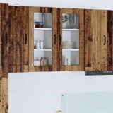 VidaXL Dulap suspendat de bucătărie cu raft Lemn Vechi 40 x 31 x 80 cm 885001