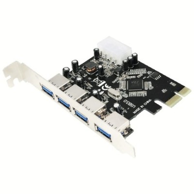 Card PCI-Express adaptor la 4 x USB 3.0, Logilink PC0057 foto