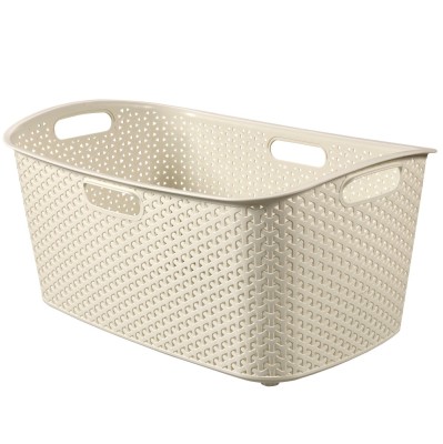 Cos de rufe My style, plastic, alb, 60 x 39 x 27.8 cm, 47 L foto