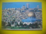 HOPCT 6166 ORASUL VECHI - IERUSALIM . -ISRAEL-ASIA -NECIRCULATA
