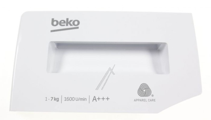 CAPAC FRONTAL SERTAR DETERGENT 2420709516 pentru masina de spalat ARCELIK / BEKO