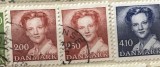Timbre Danemarca Interbelica TMB1DK serie/lot de 3