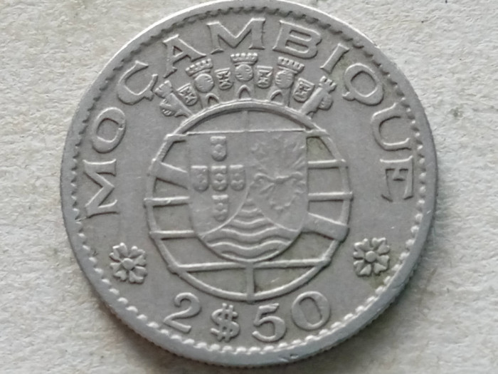 MOZAMBIC-2.50 ESCUDOS 1965