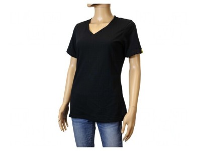 Tricou ESD Bumbac-Poliester-Fibră de Carbon Negru S foto