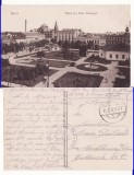 Braila - Piata-militara, WWI, WK1, Circulata, Printata