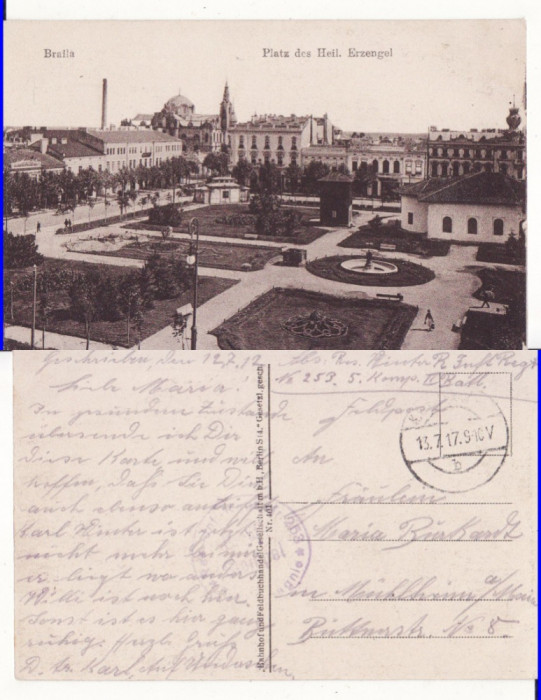 Braila - Piata-militara, WWI, WK1