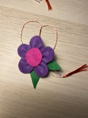 Martisoare handmade fetru foto