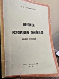 N. A. Constantinescu - Originea si Expansiunea Romanilor. Privire Istorica