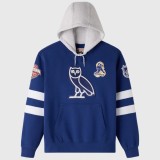 Toronto Maple Leafs hanorac de bărbați cu glugă OVO blue - M
