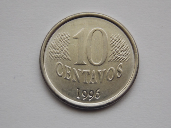 10 CENTAVOS 1996 BRAZILIA