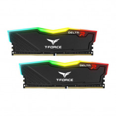 Memorie TeamGroup T-Force Delta RGB Black 16GB DDR4 3200MHz CL16 Dual Channel Kit foto