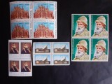 1976 - Diverse serii (bloc de 4)