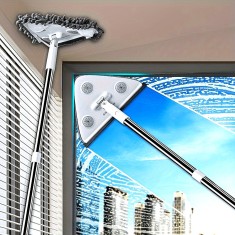 Joybos Set 2-in-1 pentru mop ?i cura?are geamuri - Cu maner extensibil foto