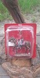 Calaret din plumb - Officer British1st Life Guards - 1815 1:32
