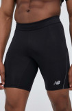 New Balance pantaloni scurți de alergare Accelerate culoarea negru