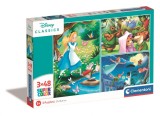 Puzzle Clementoni Disney Classic, 3 x 48 piese