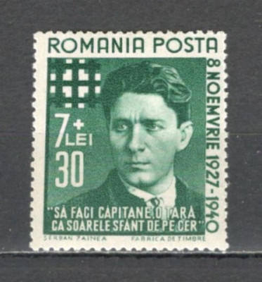 Romania.1940 2 ani moarte C.Z.Codreanu ZR.81 foto