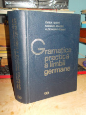 EMILIA SAVIN - GRAMATICA PRACTICA A LIMBII GERMANE , ED. II-A REVIZUITA , 1974 foto