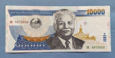 Laos - 10 000 Kip (2003) foto