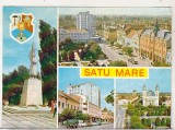 bnk cp Satu Mare - Vedere - uzata - marca fixa