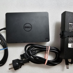 Port replicator Dell WD15 Docking Station, USB3, mini DP, RJ45, AUDIO, VGA, HDMI