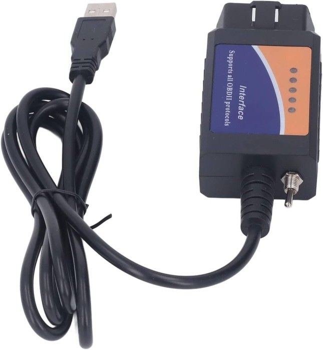 Interfata diagnoza scaner compatibila OBD ForScan Ford Mazda USB romana + soft pe USB