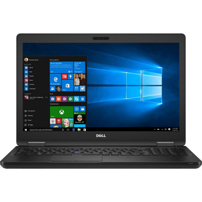 Laptop DELL, LATITUDE 5590, Intel Core i5-8250U, 1.60 GHz, HDD: 256 GB, RAM: 8 GB, webcam foto