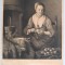 Gabriel Metzu &quot;Une cuisiniere&quot; gravura veche cca1803-1810