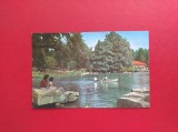 CARTE POSTALA - RSR - CRAIOVA - VEDERE DIN PARCUL POPORULUI