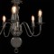 Candelabru, argintiu, 5 becuri E14 - 8
