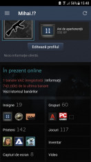 Vand cont steam cu 117 jocuri foto