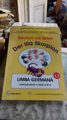 LIMBA GERMANA. MANUAL PENTRU CLASA A III-A foto