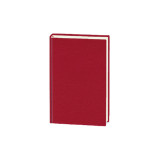 Agenda A5 Zilnica Ego Basic, Datata 2022, 352 File, Rosu Inchis, 7 Pagini Color, 70 g/m&sup2;