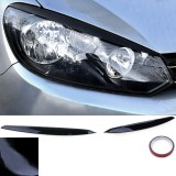 Pleoape bad boy VW Golf 6 negru lucios