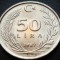 Moneda 50 LIRE - TURCIA, anul 1987 * cod 2966 = A.UNC - LUCIU de BATERE