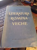 Al. Piru - Literatura rom&icirc;nă veche