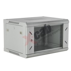 Cabinet metalic perete 19&quot;, tip rack wallmount, 9U 600x450 mm, Xcab Gri NewTechnology Media