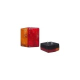Lampa mers inapoi Universal, 12/24V 107x46x23mm cu LED, omologare ECE, fixare cu surub, ,