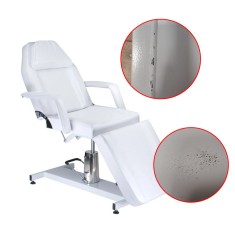 Fotoliu cosmetic, inaltime reglabila hidraulic 55-70 cm, perna si cotiere detasabile, alb, RESIGILAT foto