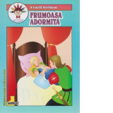 Frumoasa adormita. Carticica de povesti de citit si de colorat - Fratii Grimm