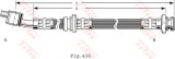 Conducta / cablu frana NISSAN ALMERA II (N16) (2000 - 2016) TRW PHD480