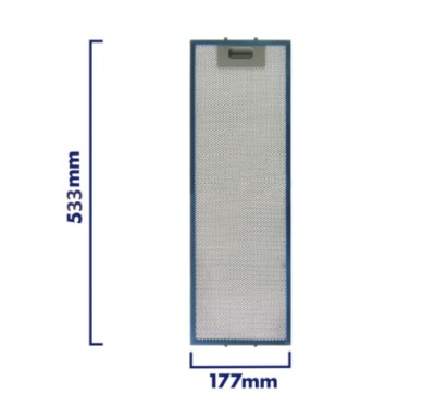 Filtru hota telescopica Whirlpool , modele AKR641GY si AKR643GY , 177 x 533 mm foto