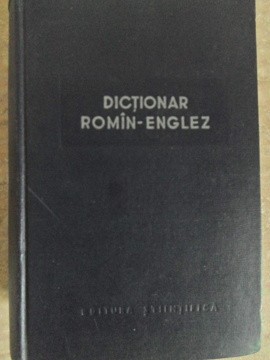 DICTIONAR ROMAN-ENGLEZ (CCA 30.000 DE CUVINTE)-LEON LEVITCHI foto