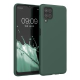 Husa pentru Samsung Galaxy A12, Silicon, Verde, 54048.169, Carcasa