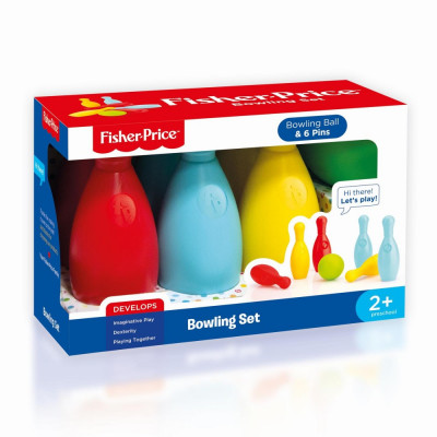 Set bowling colorat PlayLearn Toys foto